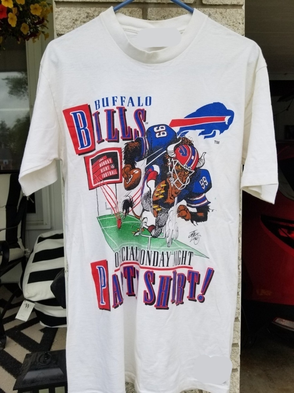 NFL Buffalo Bills TShirt Nutmeg Jack Davis
